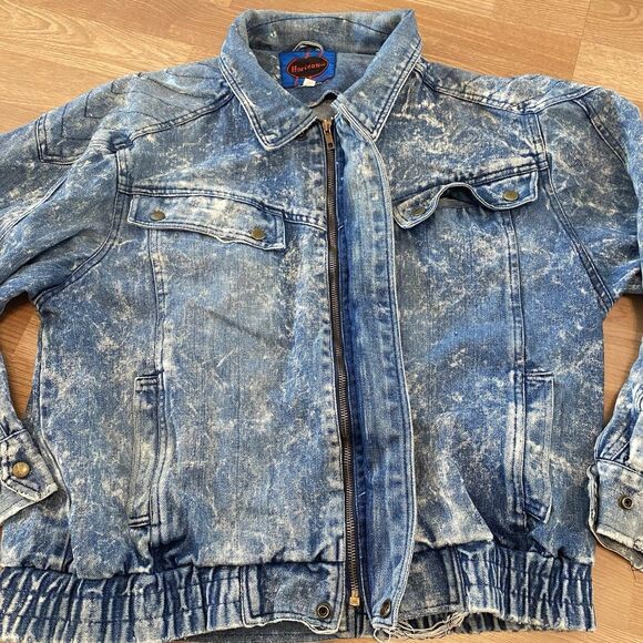 Horizon Outerwear Vintage Jean Jacket Size Medium - Picture 9 of 16
